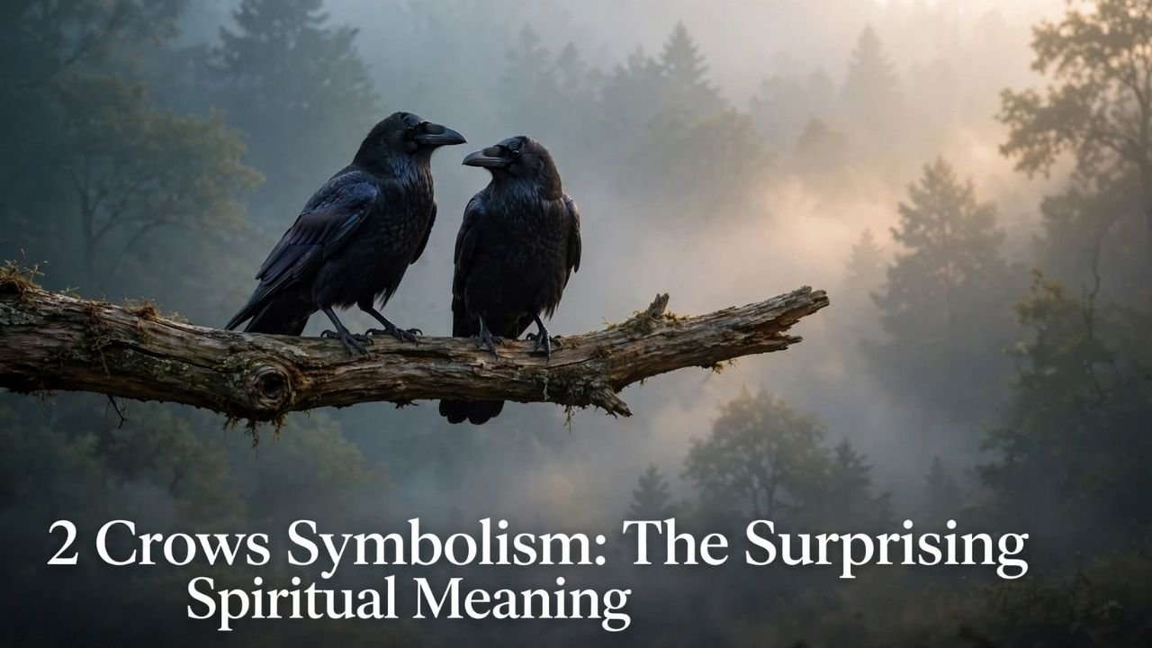 2 crows symbolism is often linked with wisdom, mystery, change, and spiritual messages.