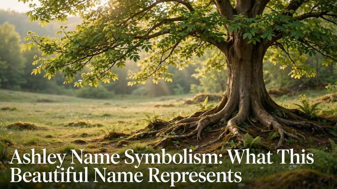 The name Ashley has a strong connection with nature, strength, growth, and balance.