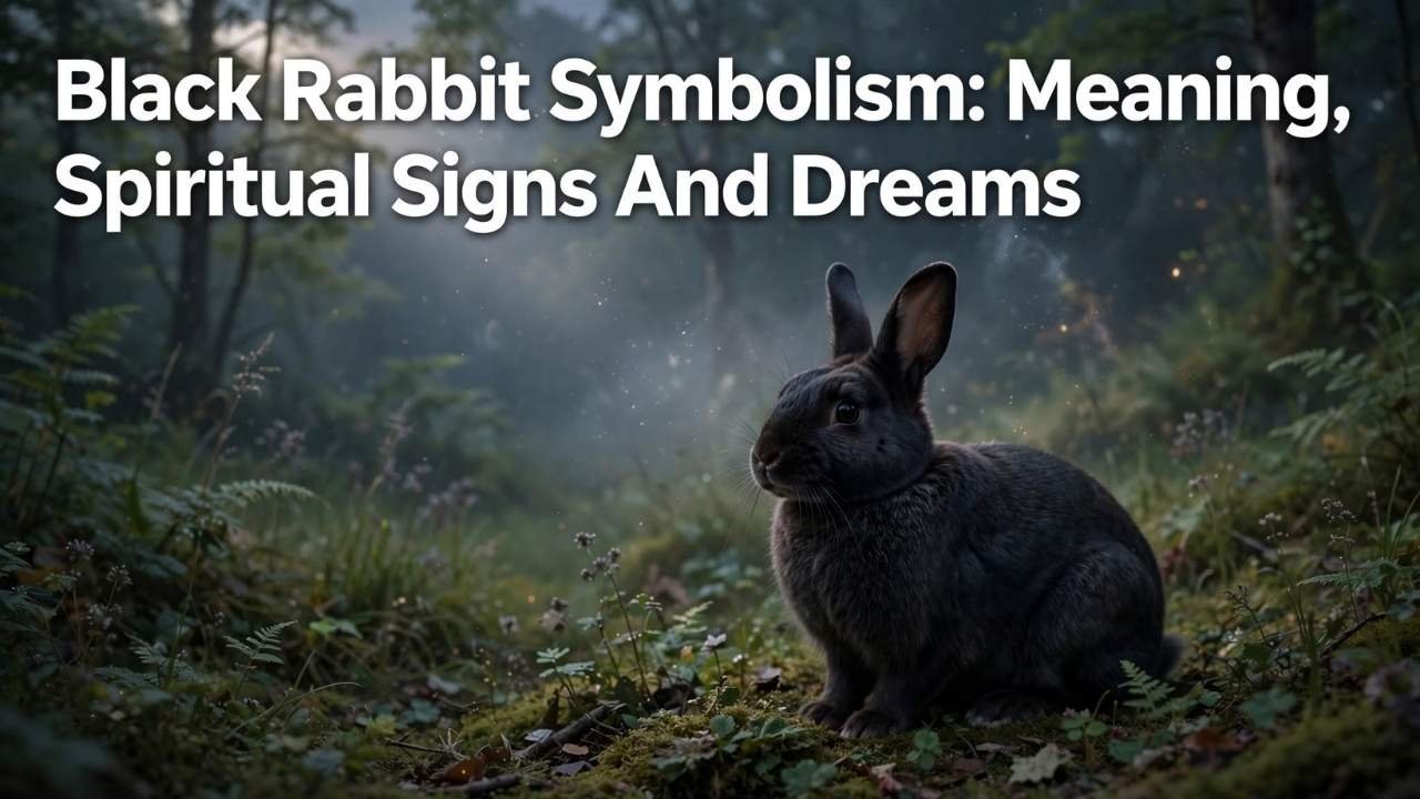 This guide explores black rabbit spiritual meaning, dreams, omens, love, relationships, and cultural beliefs.