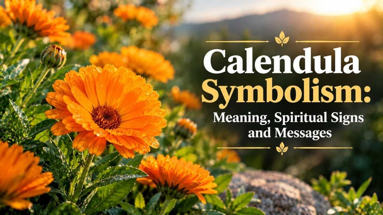Calendula symbolism is often connected with healing, hope, protection, renewal, love, and personal growth.