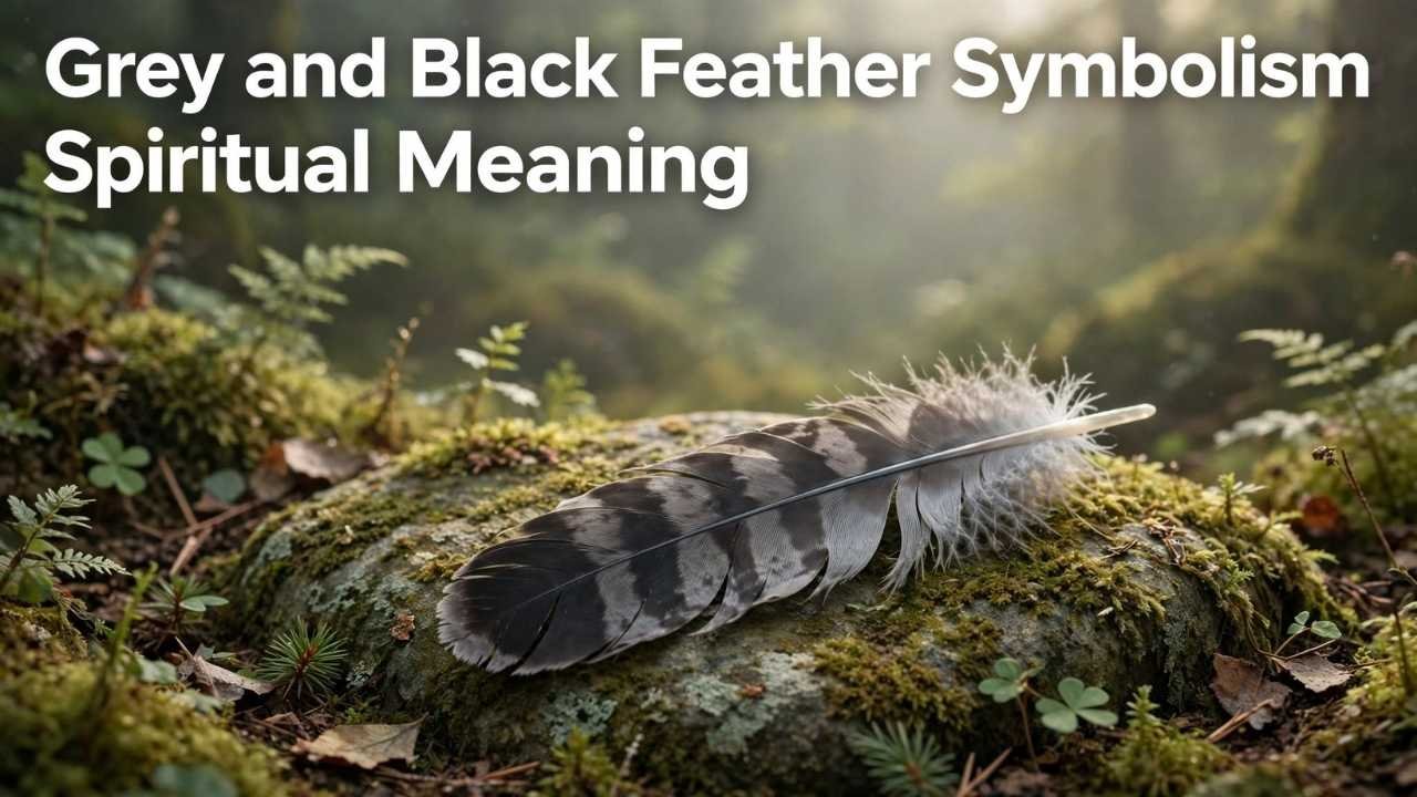 Across different spiritual beliefs, grey and black feather symbolism often connects with balance, protection, inner strength, wisdom, and transformation.