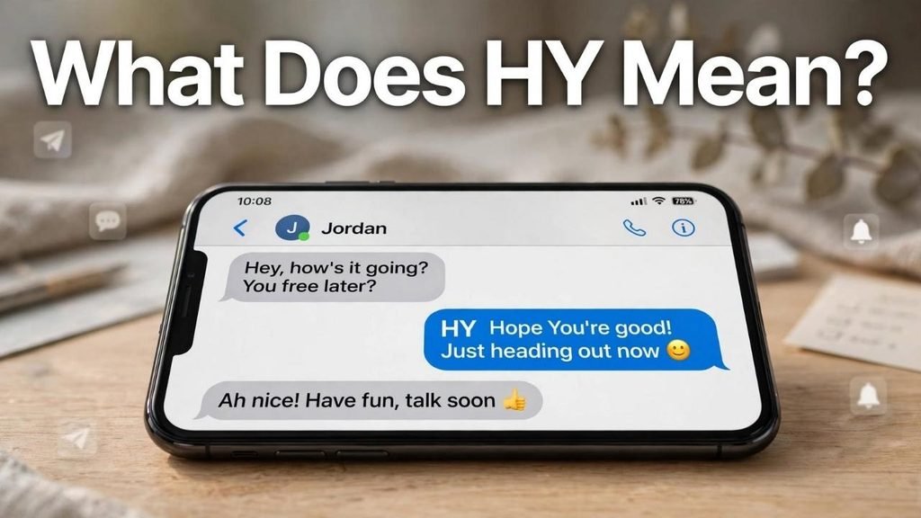What Does HY Mean?