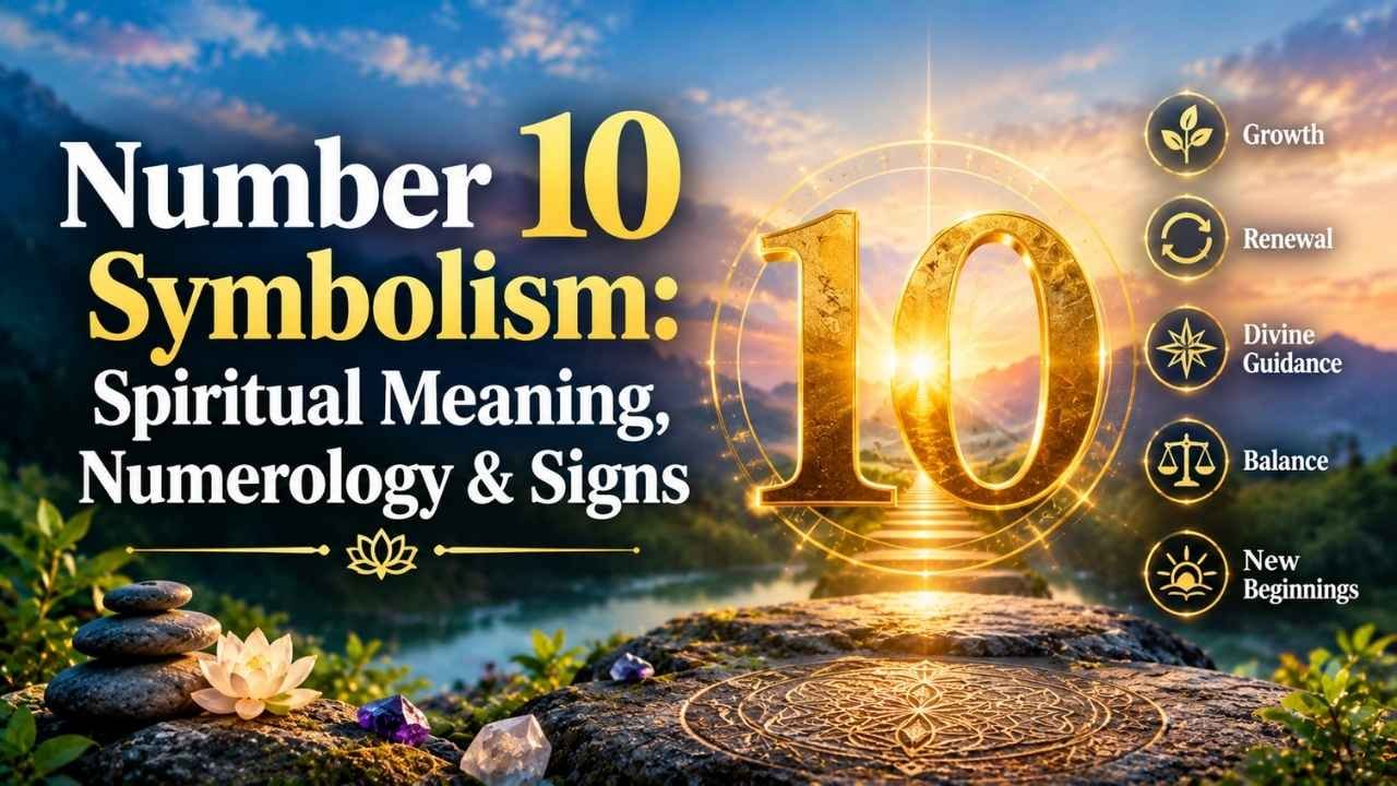 The number 10 symbolism often points to completion, wholeness, personal growth, and new beginnings.