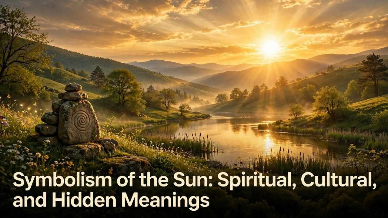 The symbolism of the sun often represents life, light, energy, strength, hope, growth, renewal, and spiritual awakening.