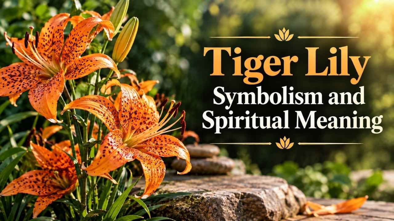 Tiger lily symbolism often connects the flower with confidence, pride, wealth, prosperity, courage, strength, passion, and resilience.