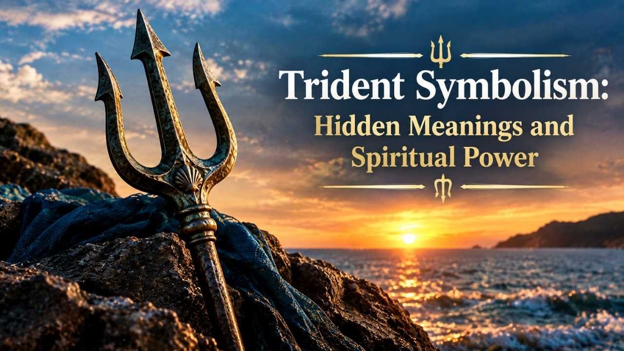 Trident symbolism represents strength, authority, protection, balance, and spiritual power.