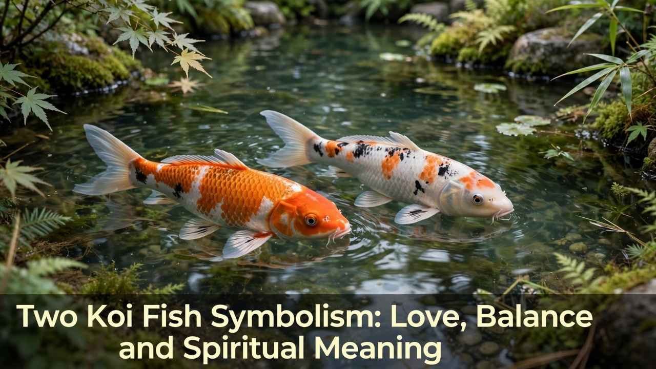 Two koi fish symbolism carries a beautiful message of balance, connection, and strength.