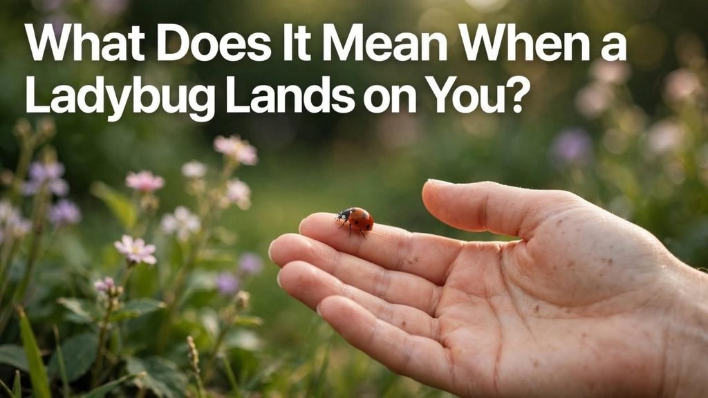 What Does It Mean When a Ladybug Lands on You?