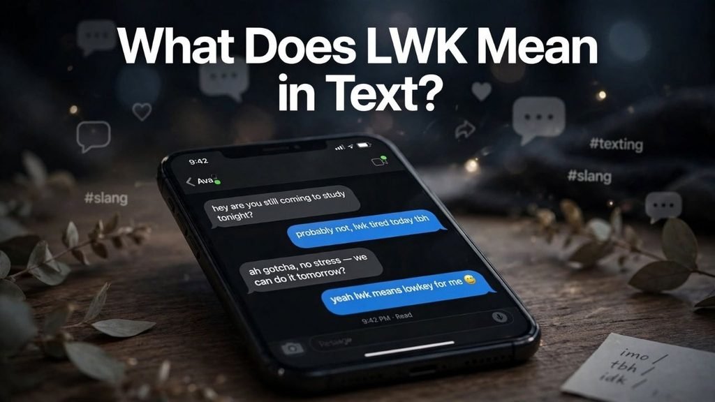 What Does LWK Mean in Text?