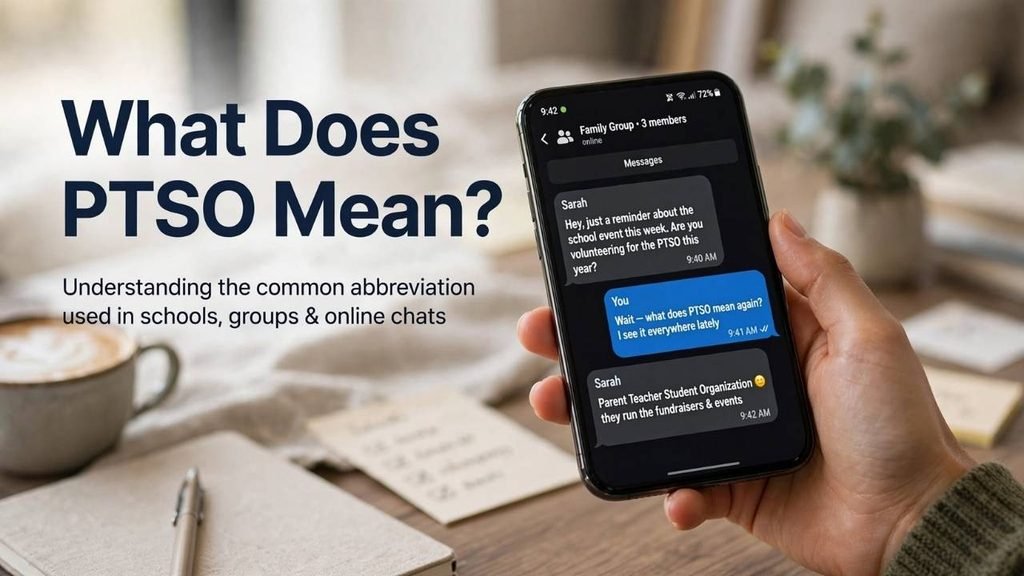 What Does PTSO Mean?