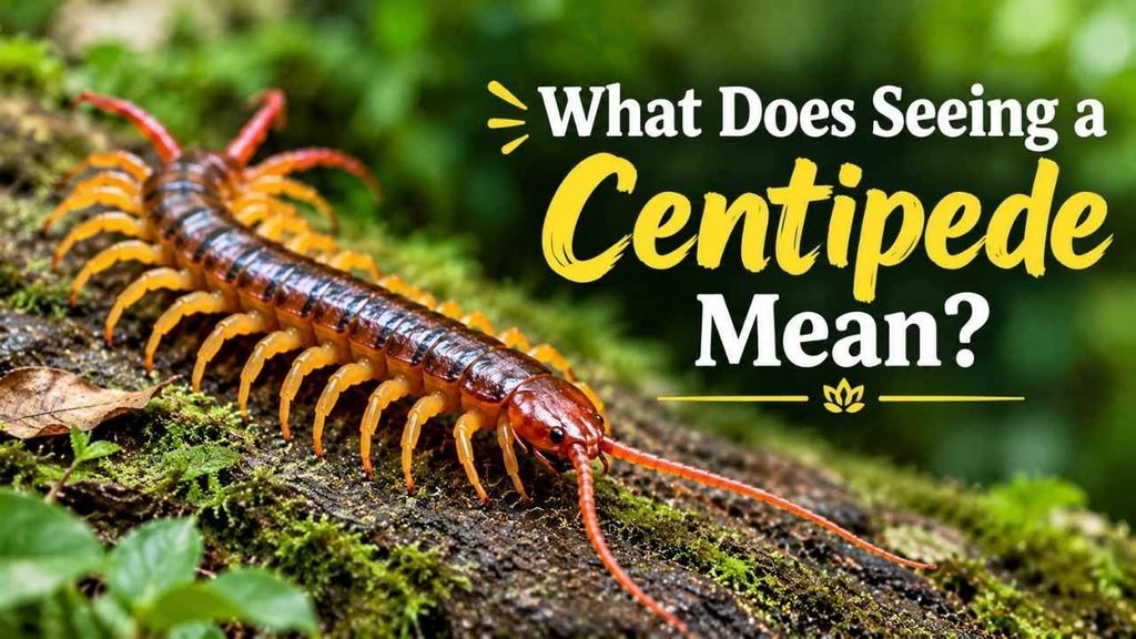 What Does Seeing a Centipede Mean?
