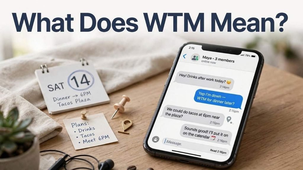 What Does WTM Mean?