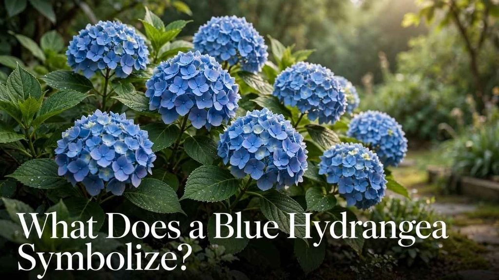 What Does a Blue Hydrangea Symbolize?