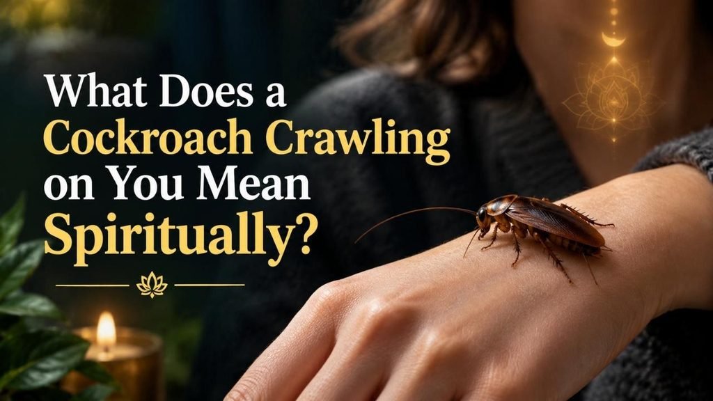 What Does a Cockroach Crawling on You Mean Spiritually?