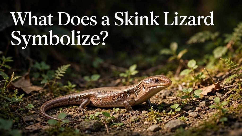 What Does a Skink Lizard Symbolize?