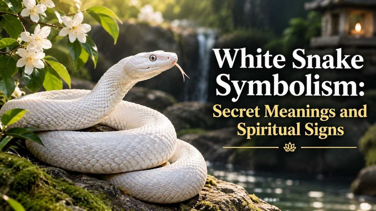 A white snake can feel mysterious, especially when you see one in real life, a dream, or a meaningful piece of art.