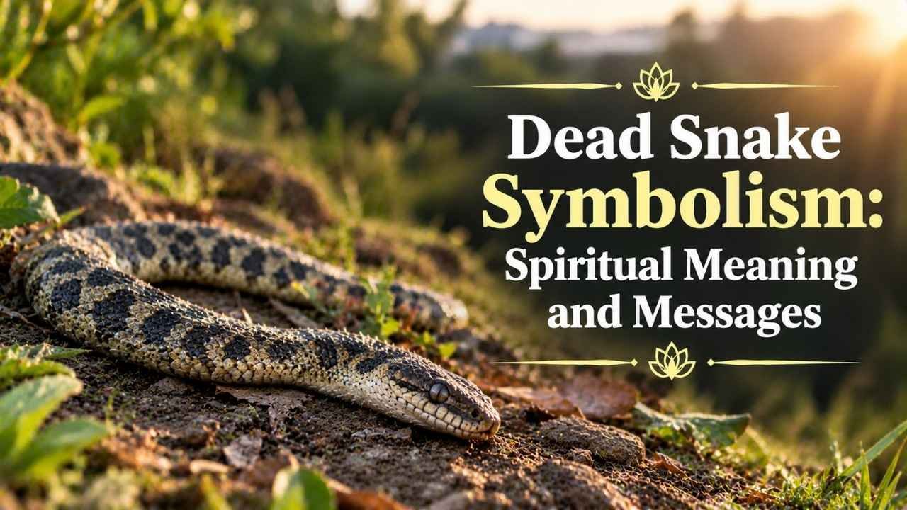 Dead Snake Symbolism often relates to transformation, endings, protection, and new beginnings.