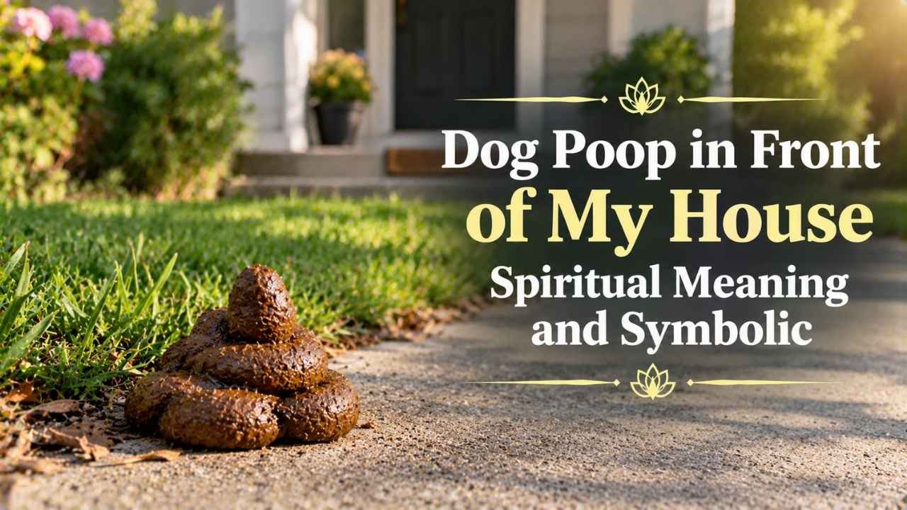 The dog poop in front of my house spiritual meaning is a topic that makes many people curious.