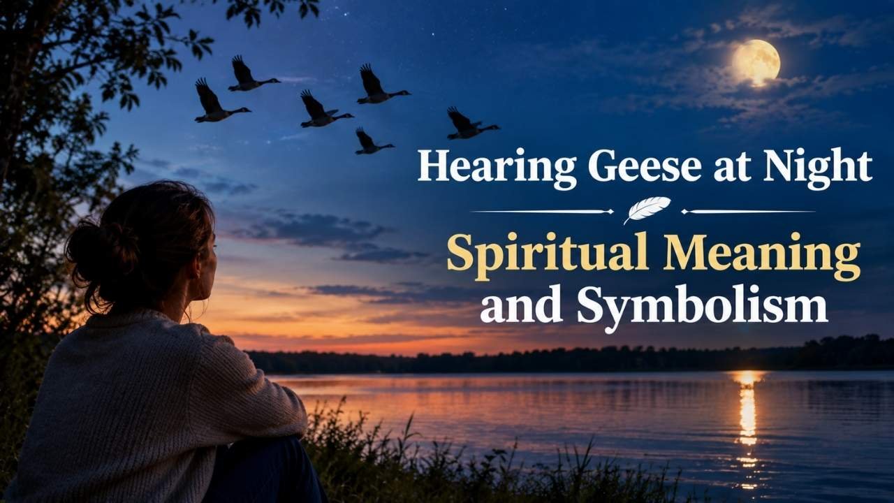 The experience of hearing geese at night spiritual meaning often makes people curious about what the sound might represent.