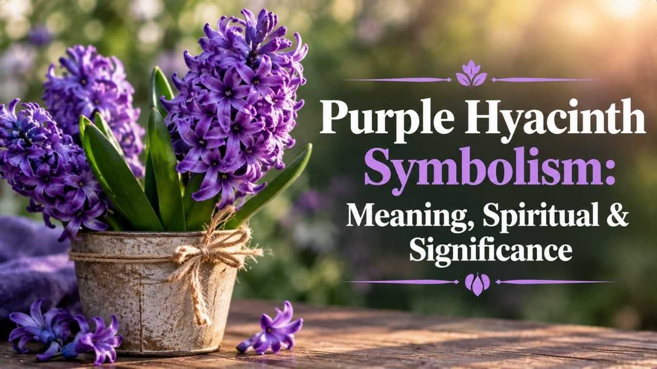 Purple hyacinth symbolism carries a deep mix of emotion, beauty, history, and meaning.