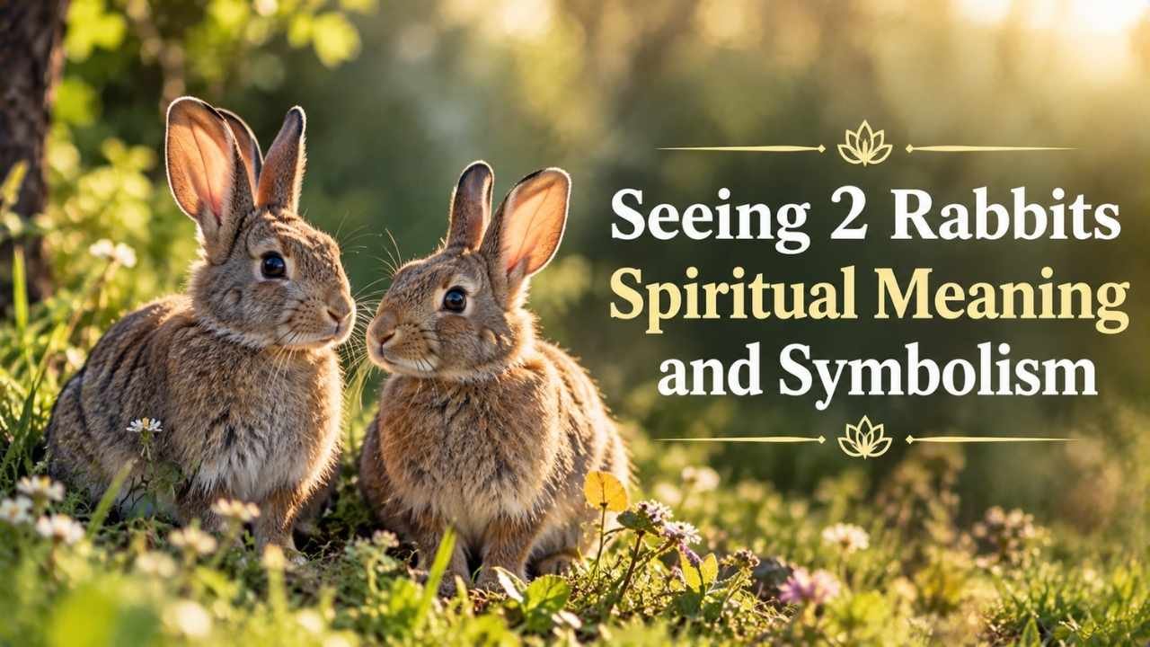 The Seeing 2 Rabbits Spiritual Meaning often relates to partnership, balance, love, abundance, growth, and new beginnings.