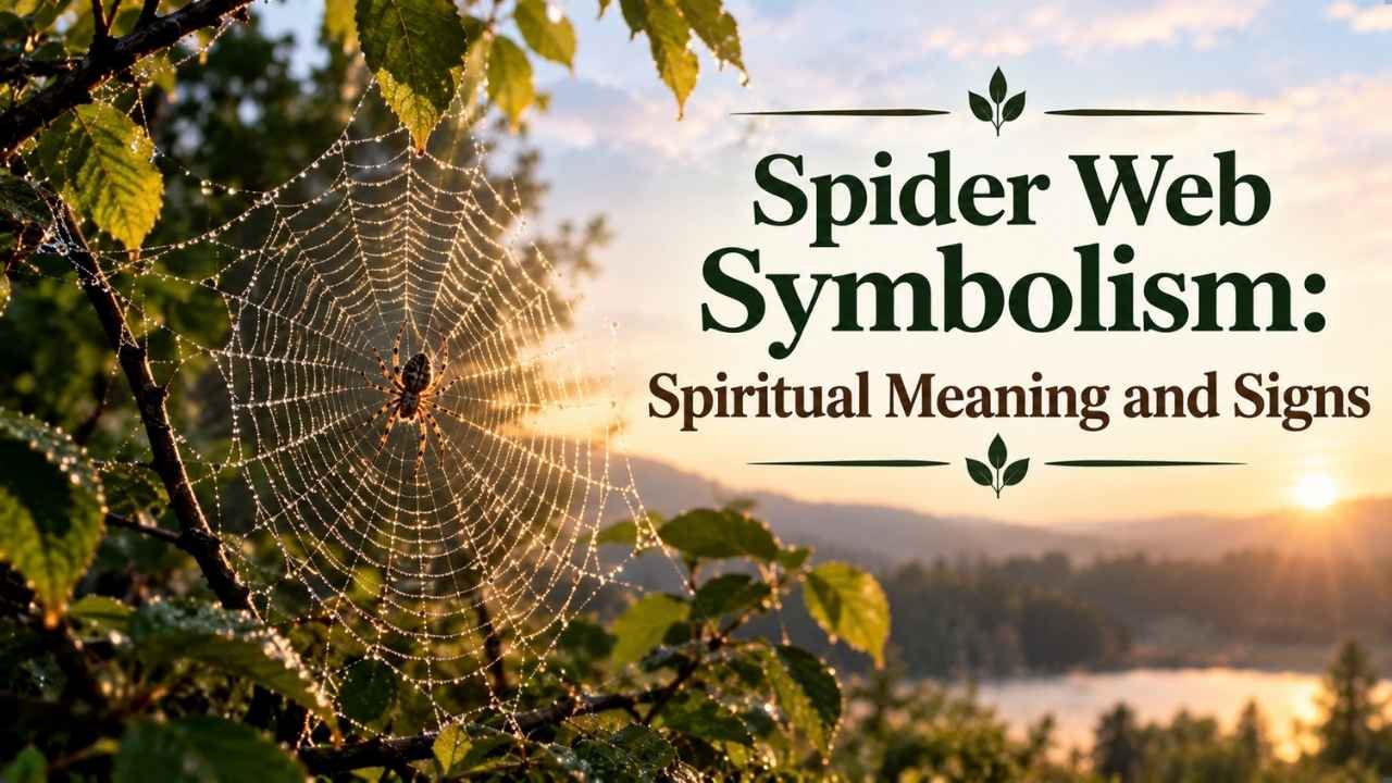 Spider web symbolism has many meanings, from creativity and patience to connection, destiny, and feeling trapped.