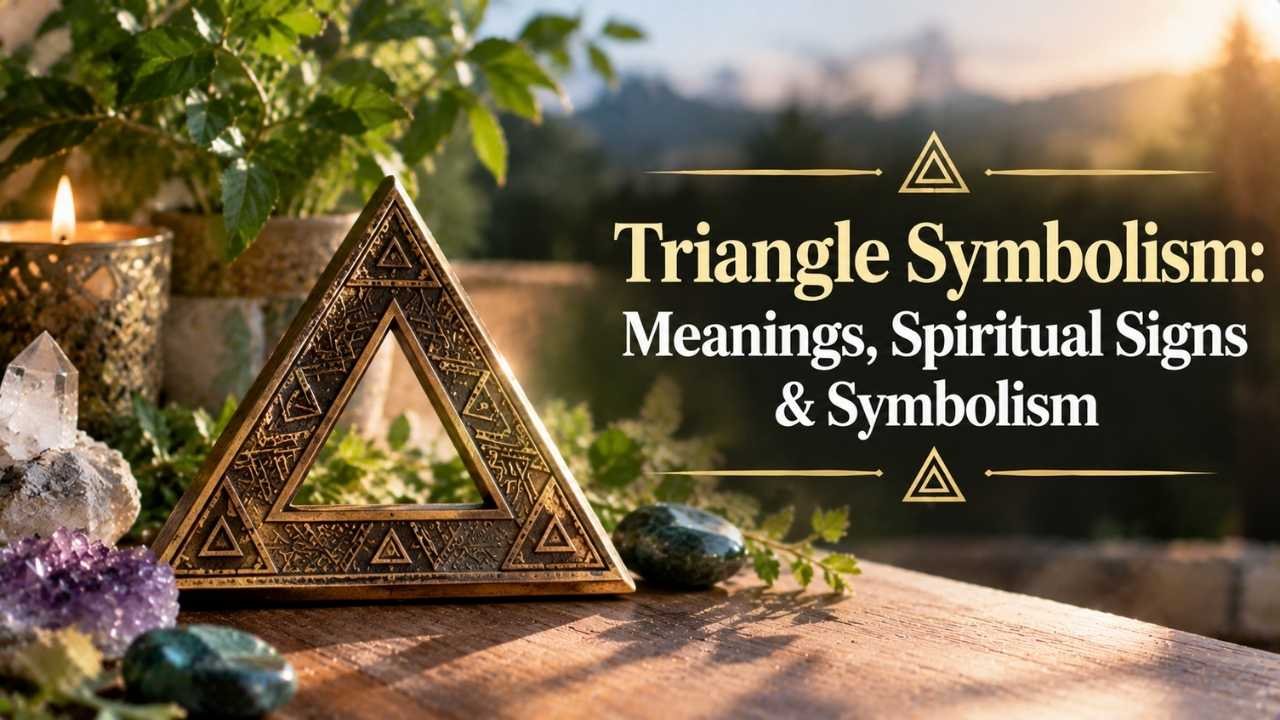 A triangle is a simple shape, but triangle symbolism carries many meanings across cultures, religions, and spiritual traditions.