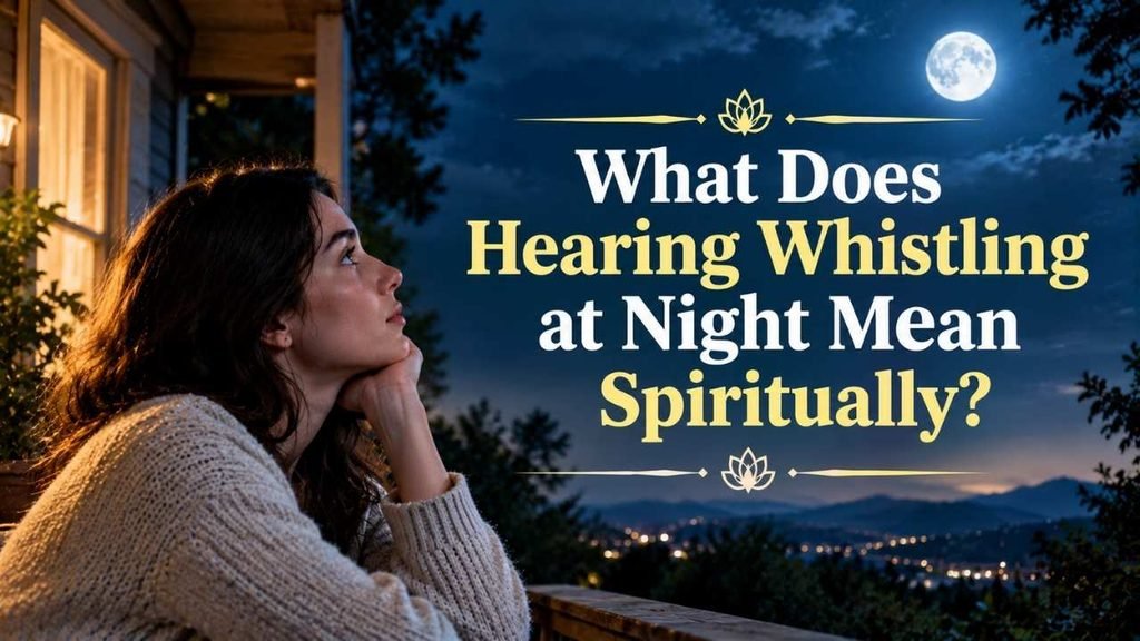What Does Hearing Whistling at Night Mean Spiritually?