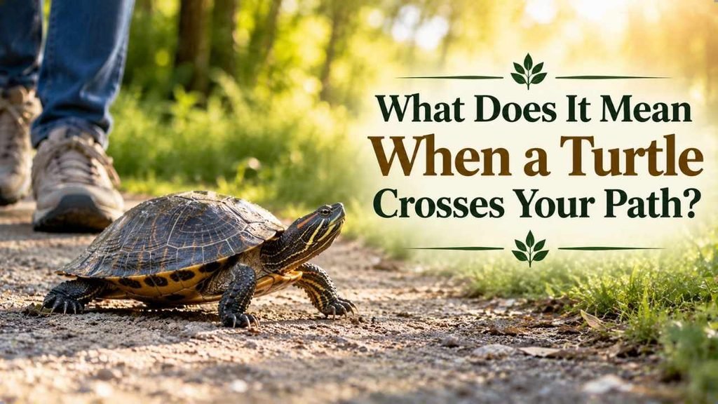 What Does It Mean When a Turtle Crosses Your Path?