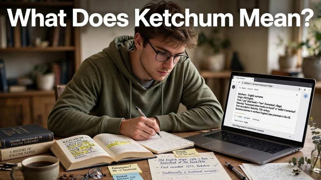 What Does Ketchum Mean?