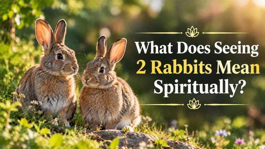 What Does Seeing 2 Rabbits Mean Spiritually?