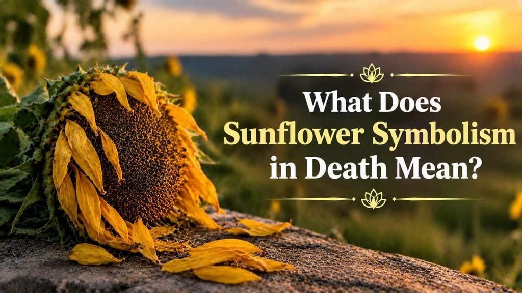 What Does Sunflower Symbolism in Death Mean?