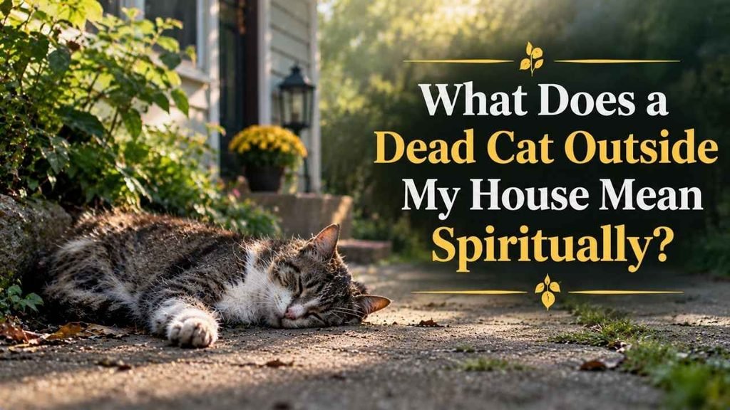 What Does a Dead Cat Outside My House Mean Spiritually?