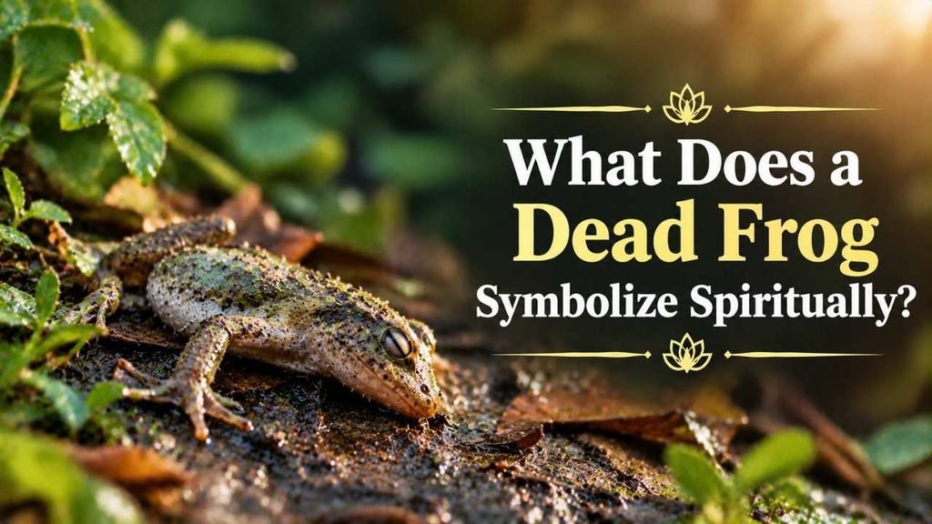 What Does a Dead Frog Symbolize Spiritually?