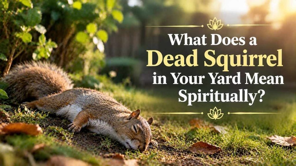 What Does a Dead Squirrel in Your Yard Mean Spiritually?