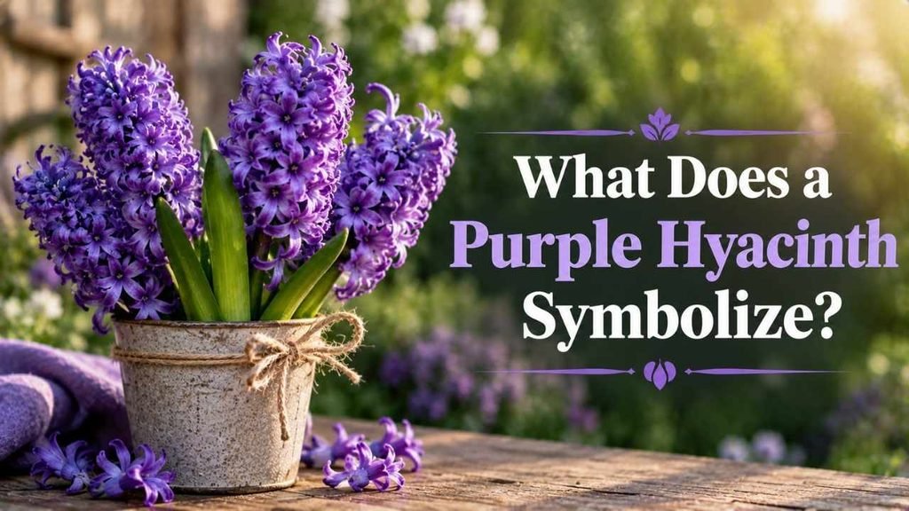 What Does a Purple Hyacinth Symbolize?