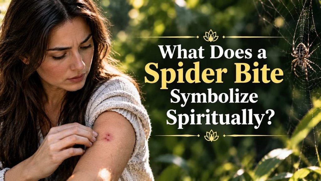 What Does a Spider Bite Symbolize Spiritually?