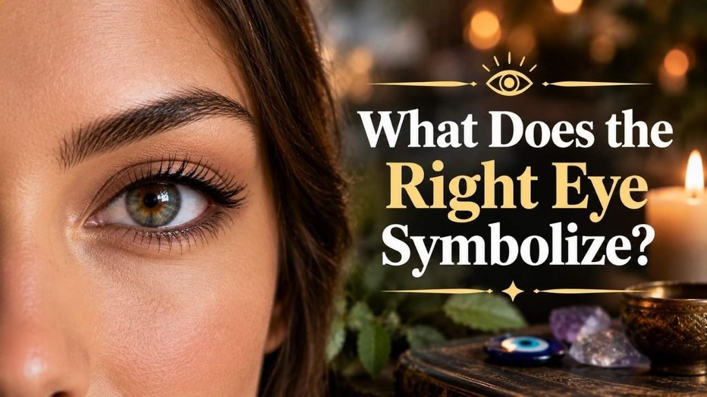 What Does the Right Eye Symbolize?