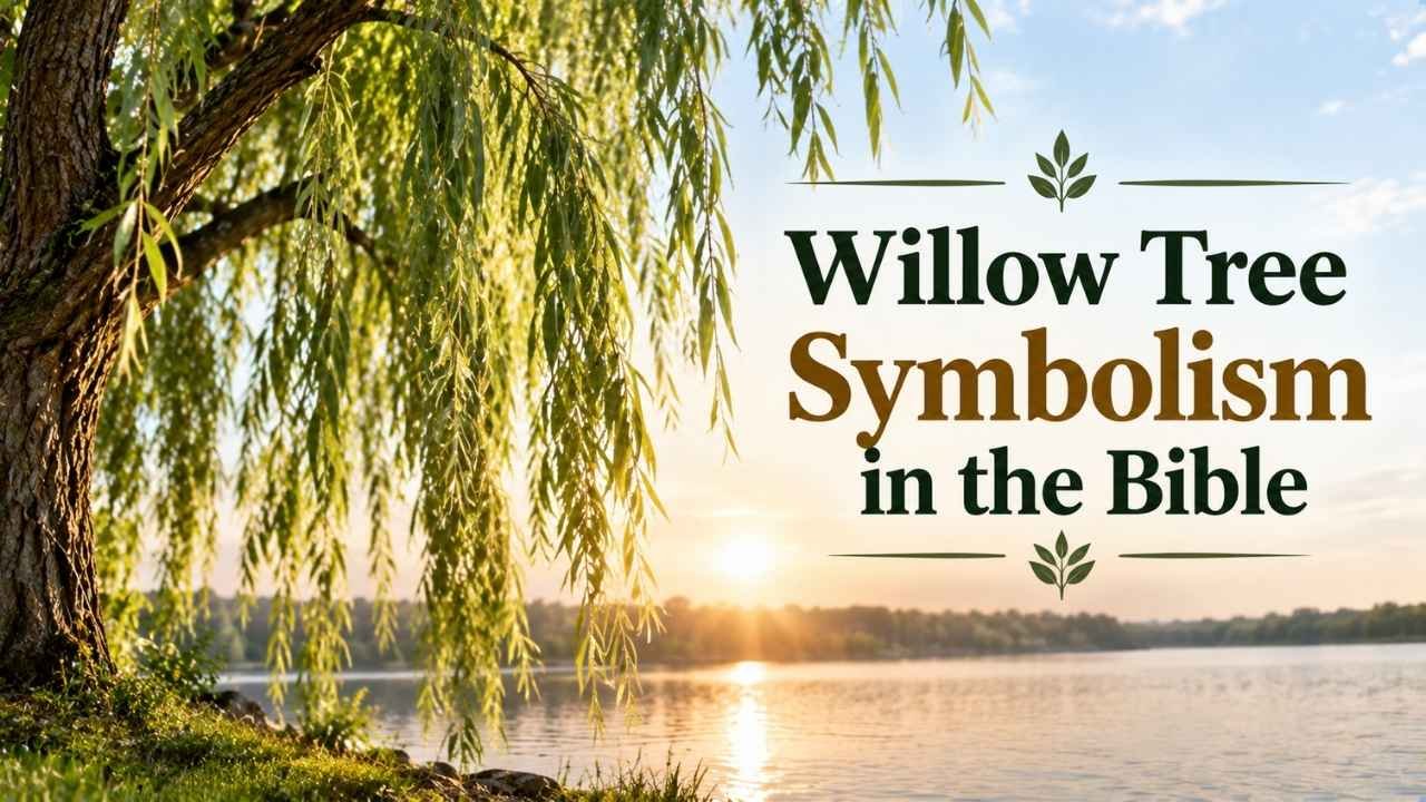 Willow tree symbolism in the Bible offers a deeper look at sorrow, worship, hope, and spiritual growth. The willow appears in several biblical passages, and each one gives readers a different way to understand its place in Scripture. Some passages connect willow trees with sadness and loss, while others mention their branches during worship or describe trees growing near water.