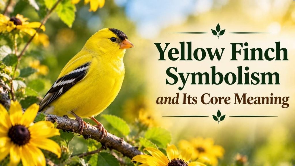 Yellow Finch Symbolism and Its Core Meaning
